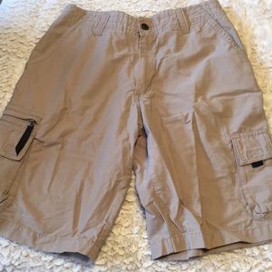 Magellan khaki cargo shorts